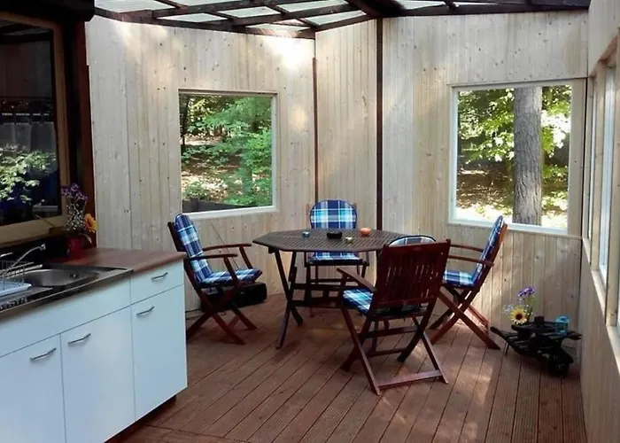 Casa de Férias Bungalowdorf Briesensee *